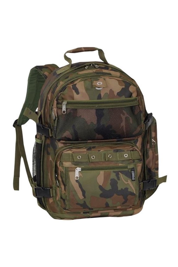 Oversize Woodland Camo Backpack - Camo