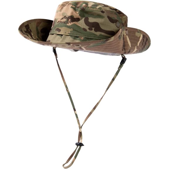 Oversize XL XXL Large Wide Brim Waterproof UPF 50  Bucket Sun Summer Travel Fishing Hiking Fisherman Hat Detachable Chin