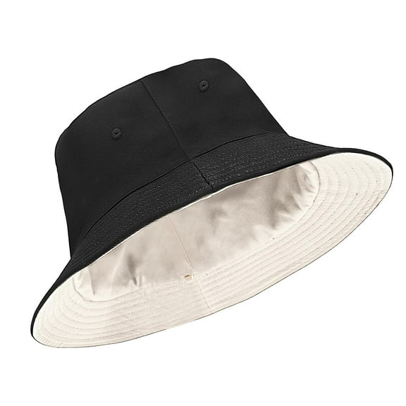 Oversize XXL Bucket Hat - Extra Large Unisex Reversible Cotton Bucket Hats for Summer Sun Hat