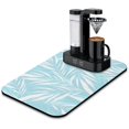 thumbnail image 1 of Oversized 19.5x12in Drying Mat Super Absorbent, Quick Dry Fabric with Decorative Pattern Waterproof, SlipResistant Diatom Mud Perfectly Trimmable and Easy to Clean for Kitchen, 1 of 7