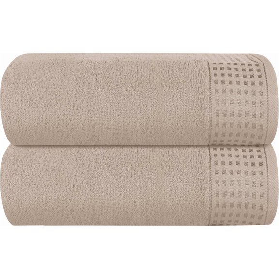 Oversized 2 Pack Bath Sheets 35x70, Ultra Soft Highly Absorbent Compact Quick Dry Lightweight Large Bath Sheet Set for Gym, Travel, Camp and Pool