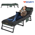 VECUKTY Oversized 29.5in 3in1 Folding Cot Lounge, Sleeping Bed