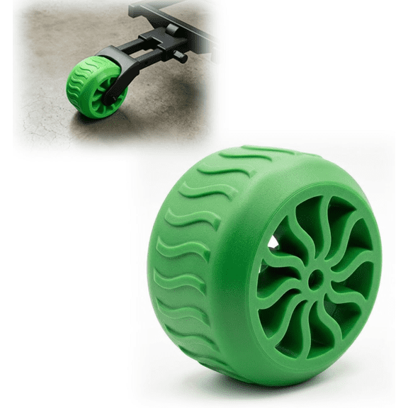 Oversized 5th Wheel Upgrade Compatible with MGI Zip Navigator and Compatible with Navigator AT, Stabilizing Front Wheel Replacement, Anti-Tip Golf Cart Accessory for Better Balance and Control