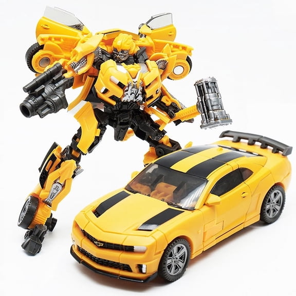 Oversized Alloy Hero Robot, Heavy Metal Texture Dual-Mode Transforming Collectible Figure