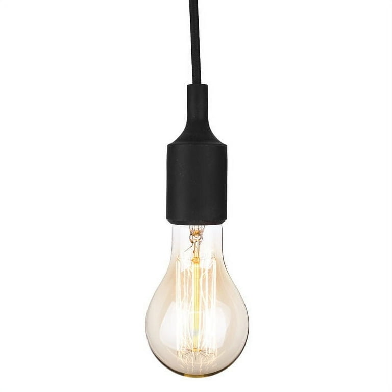 Single light best sale bulb plug in