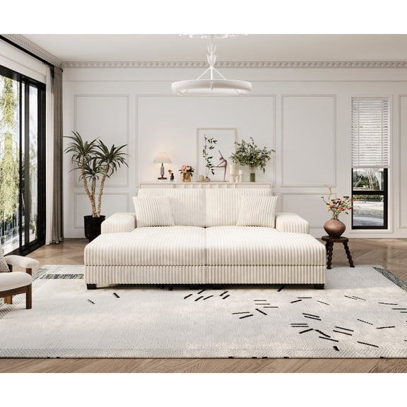 Oversized Armrest Storage - Comfortable & Sturdy Sofa - Convenient Item Storage in Living Space