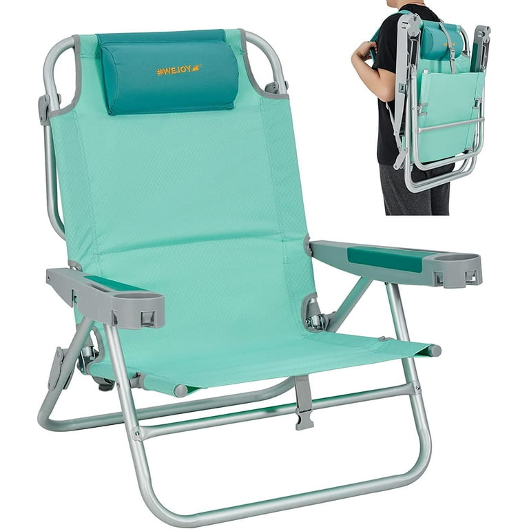 Beach chairs best sale with backpack straps