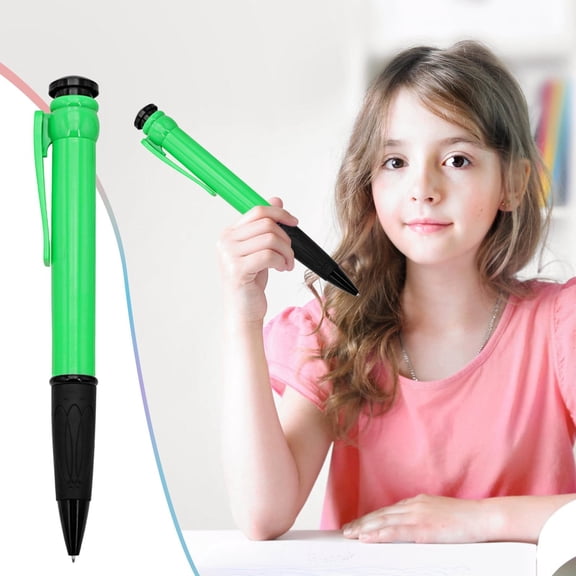 Oversized Ballpoint Pen Extra Large Jumbo Writing Tool Novelty Big Fat Pen Smooth Ink Retractable Design for Home Office Essentials Desk Accessories