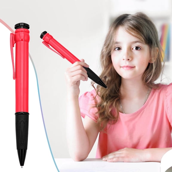 Oversized Ballpoint Pen, Fun Extra Large Writing Tool, Novelty Stationery for Home Campus, Jumbo Pen for Studonts, Red - 1 Pack