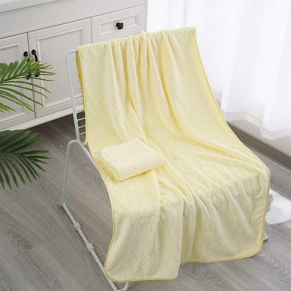 Oversized Bath Towel Set of 2 | Extra Large Microfiber Bath Sheets | Super Soft & Absorbent Shower Towels for Bathroom, Gym, Hotel Use