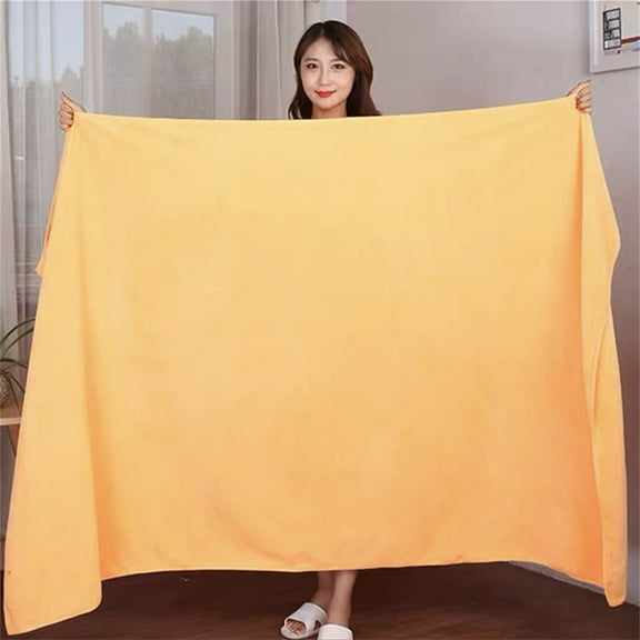 Oversized Bath Towels, Luxury Bath Sheets, Cotton Jumbo Bath Towel, Highly Absorbent Soft Towel, Spa Quality, for Bathroom, Beach, and Pool,Size 80*180cm