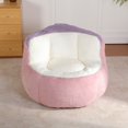 thumbnail image 1 of Oversized Bean Bag Chairs,Multicolor Faux Fur Couch Filled with Shredded Sponge,Large Lounger Sofa For Living Room,No Assembly Required , Blue+White+Yellow, 1 of 10