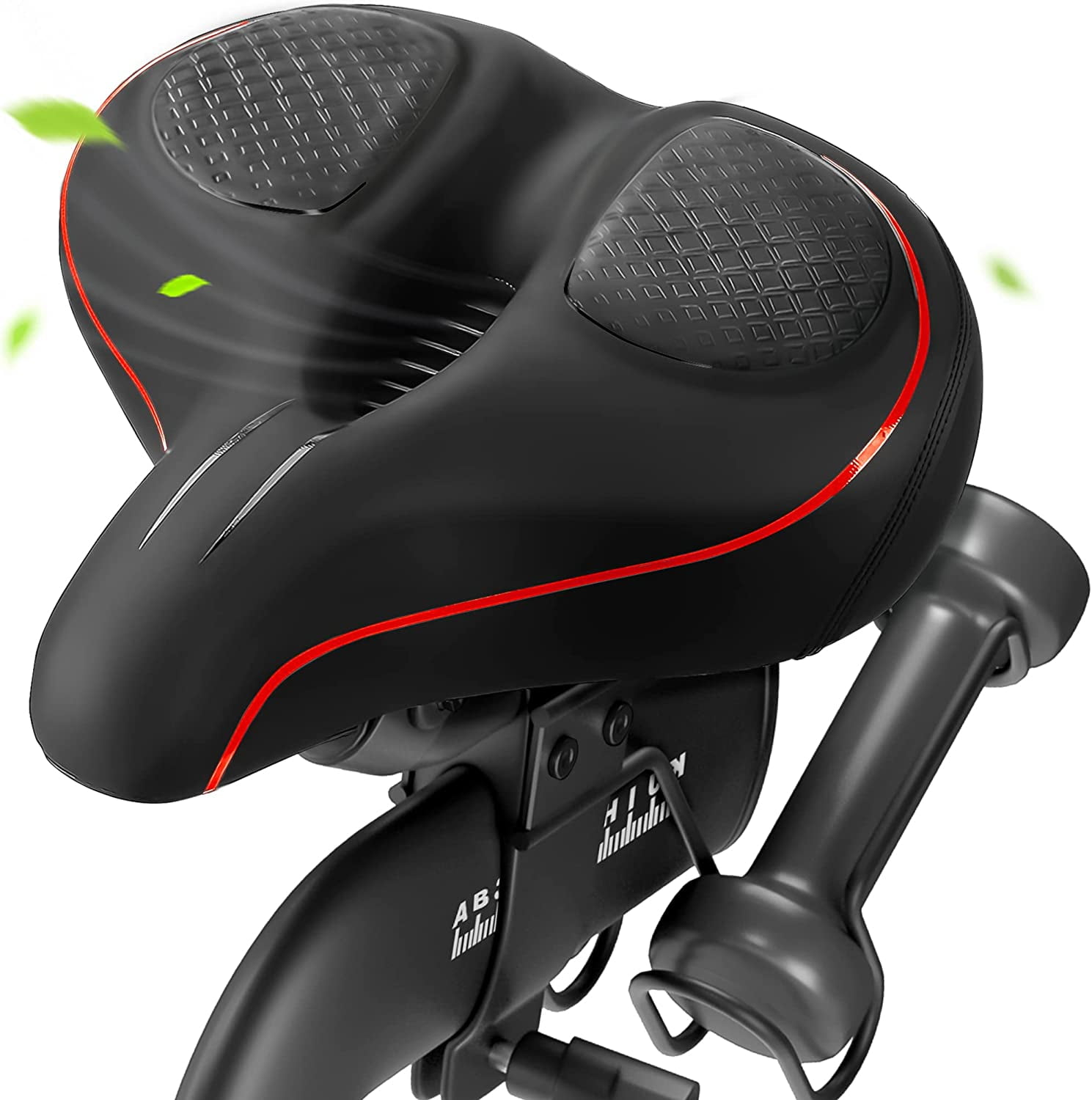 Oversized Bike Seat for Peloton Bike & Bike+, Wide Bicycle Saddle