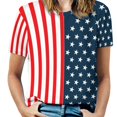 thumbnail image 1 of Oversized Black White Striped T Shirts Vertical Stripes Street Style T-Shirt Short Sleeve Woman Cool Tshirt Beach Design, 1 of 5