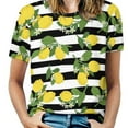 thumbnail image 1 of Oversized Black White Striped T Shirts Vertical Stripes Street Style T-Shirt Short Sleeve Woman Cool Tshirt Beach Design, 1 of 7