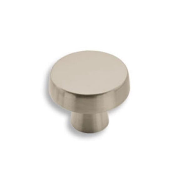 Oversized Blackrock Knob - Satin Nickel