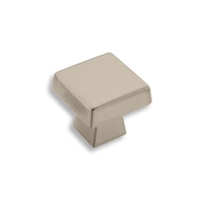 Oversized Blackrock Knob - Satin Nickel
