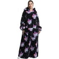 thumbnail image 1 of Oversized Blanket Hoodie,Adult Snuggle Fleece Wearable Blanket Fluffy Giant Hooded Sweatshirt, 1 of 7