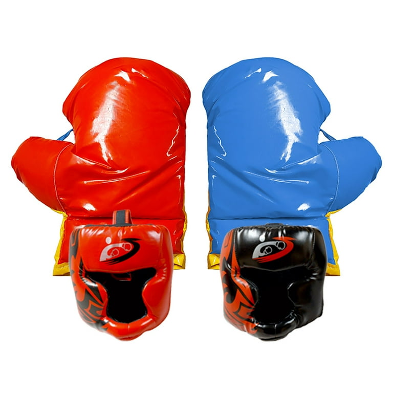 Pogo Oversized Boxing Gloves Headgear Set