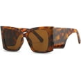 thumbnail image 1 of Oversized Butterfly Cat Eye Sunglasses Women Gradient Sun Glasses Wide Leg Shades, 1 of 8