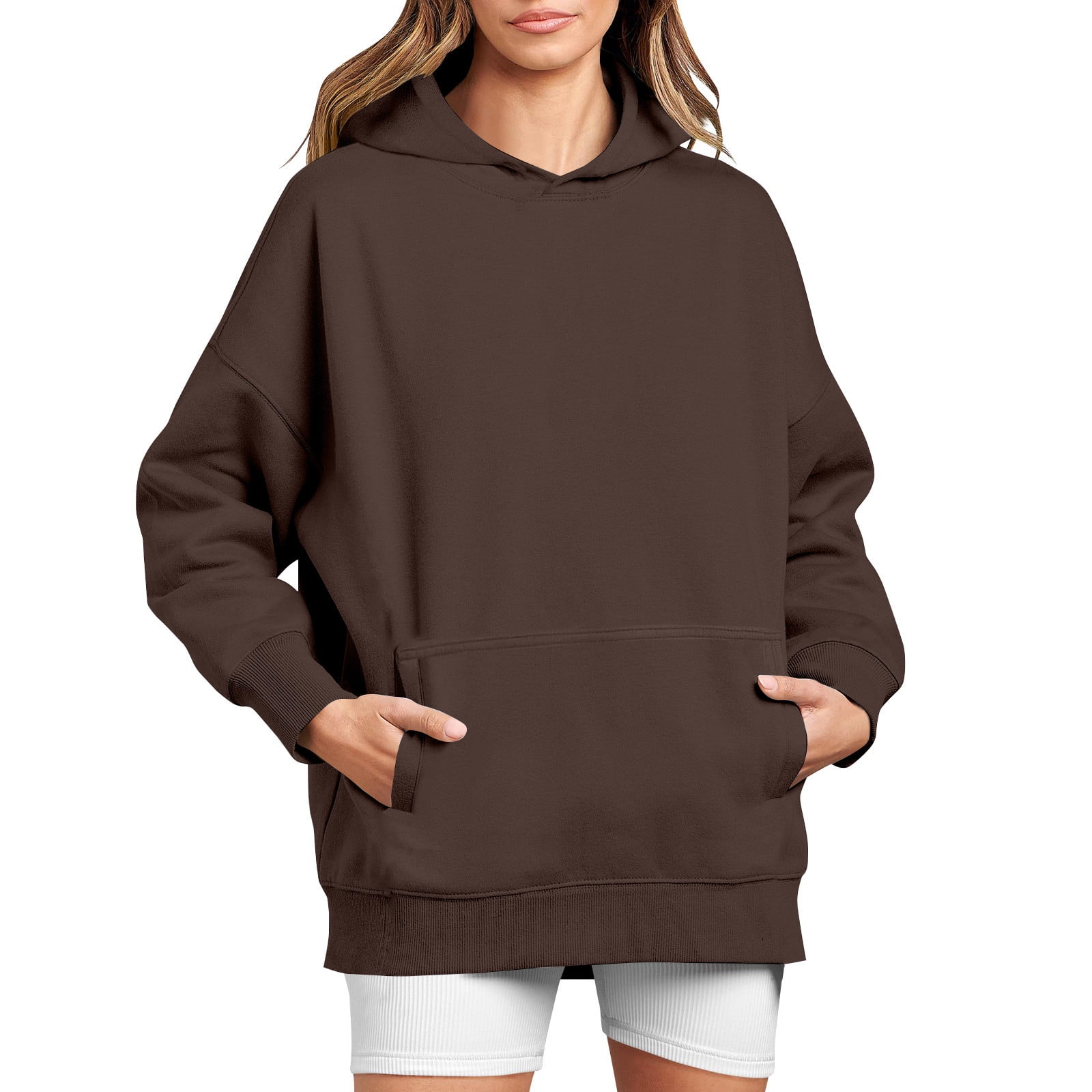 Womens Camo Pullover Maple-Leaf Print Sweatshirts Maple-Leaf