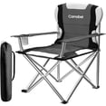 Oversized Camping Chairs Heavy Duty Folding Beach Chairs 400 LBS Light