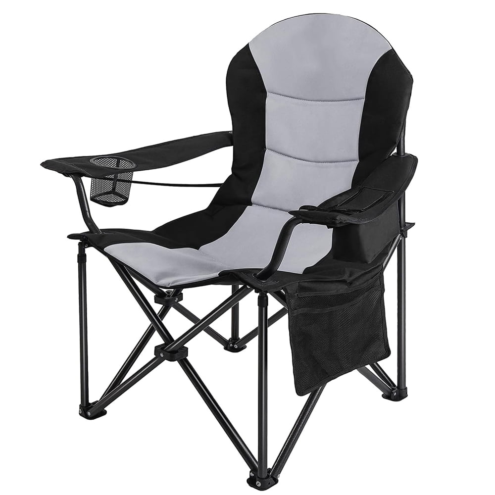 Oversized Camping Outdoor Heavy Duty Chair Support 400 LBS Carry Bag Included, Heavy People