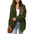 thumbnail image 1 of Oversized Cardigan Sweaters for Women Long Sleeve Chunky Knit Fall Sweater Outwear with Pockets, 1 of 5