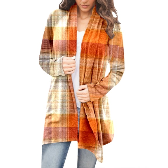 Oversized Cardigans Women Autumn And Casual Fashion Long Sleeve Funny Print Ladies Jacket Outerwear Coats