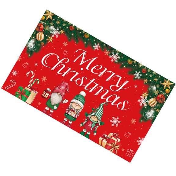 Oversized Christmas Party Backdrop Cloth Quick Installation 70.8x43.3Inch