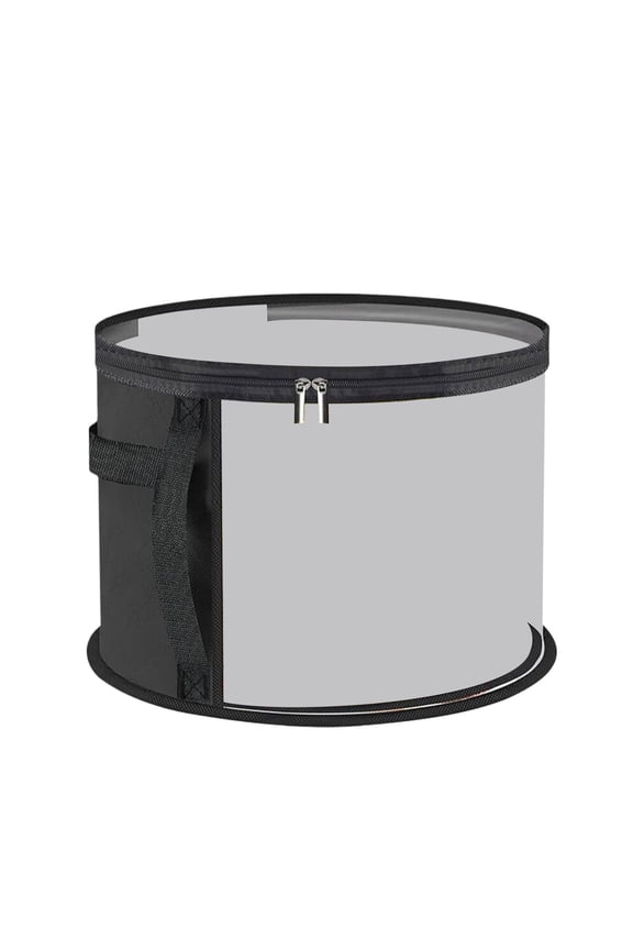 Oversized Clear Hat Box Storage Bag, Furenl 2025 Upgraded Version Can Hold Up to 7 Hats Cowboy Hat Storage Bag Suitable for Wardrobe Wide Brim Hat Box with Handle