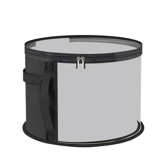 Oversized Clear Hat Box Storage Bag, Furenl 2025 Upgraded Version Can Hold Up to 7 Hats Cowboy Hat Storage Bag Suitable for Wardrobe Wide Brim Hat Box with Handle