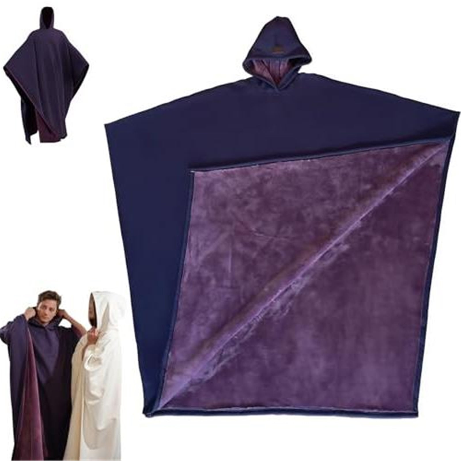 Oversized Cloak Hoodie  Unisex Blanket Sweatshirt with Long Sleeves for Ultimate Comfort