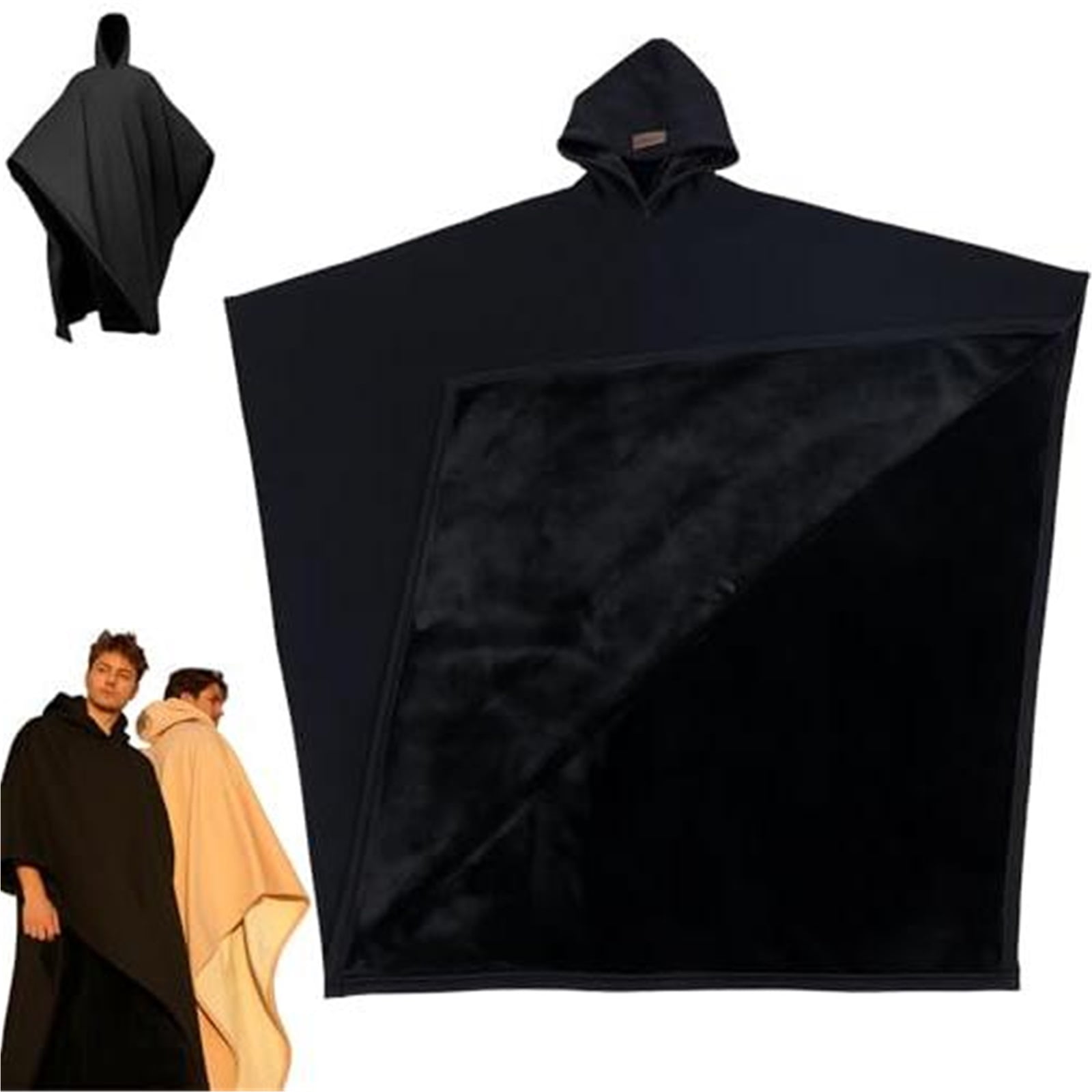 Oversized Cloak Hoodie  Unisex Blanket Sweatshirt with Long Sleeves for Ultimate Comfort