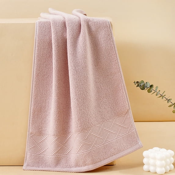 Oversized Cotton Bath Towels, Large 34x73cm, Thickened Quick-Dry, Spa Quality, Soft Absorbent, for Gym, Pool, Beach, Home Bathroom