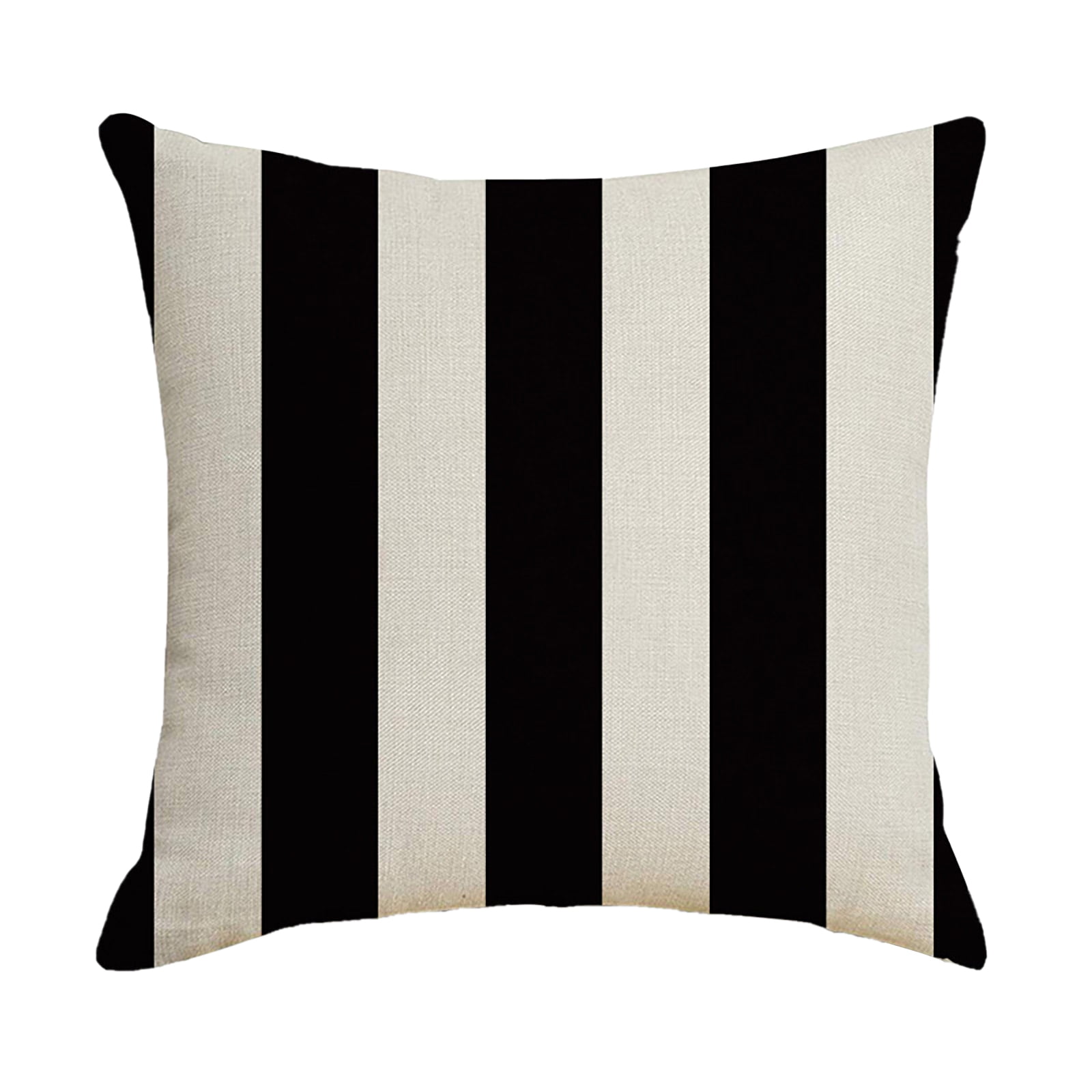Oversized Couch Pillows 36x36 Black White Waterproof Hugging Pillow Household Design Pattern