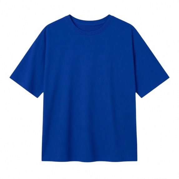 Oversized Crew Neck Short Sleeve T Shirt Drop Shoulder Relaxed Fit Casual Basic Tee