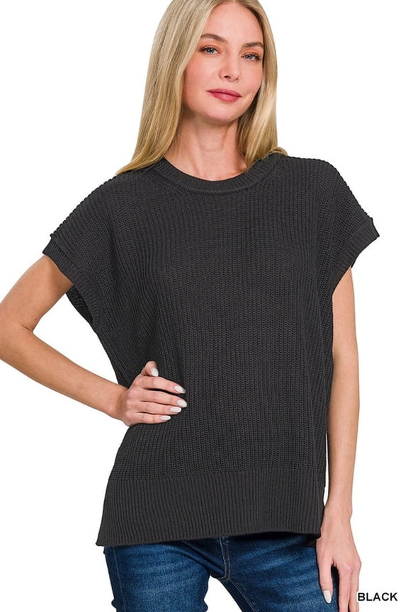 Oversized Crew Neck Sweater