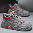 thumbnail image 1 of Oversized Cross-Border High-Top Sneakers, Versatile Thick-Soled Sports Shoes for Students, Perfect for The Back-To-School Season, 1 of 5
