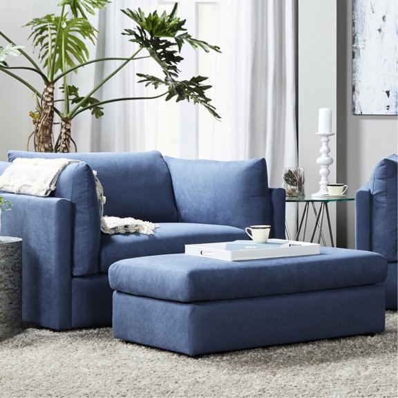Oversized Cuddle Chair and Matching Ottoman | Perfect for Reading Corners | High - Density Foam Cushions | Resolves Unstable Seating Problems