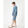 thumbnail image 1 of Oversized Denim Shorts, 1 of 1