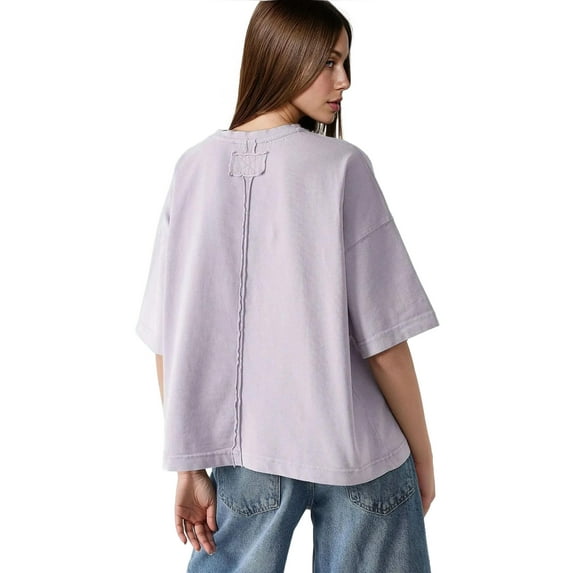 Oversized Destroyed Crew Neck T-Shirt