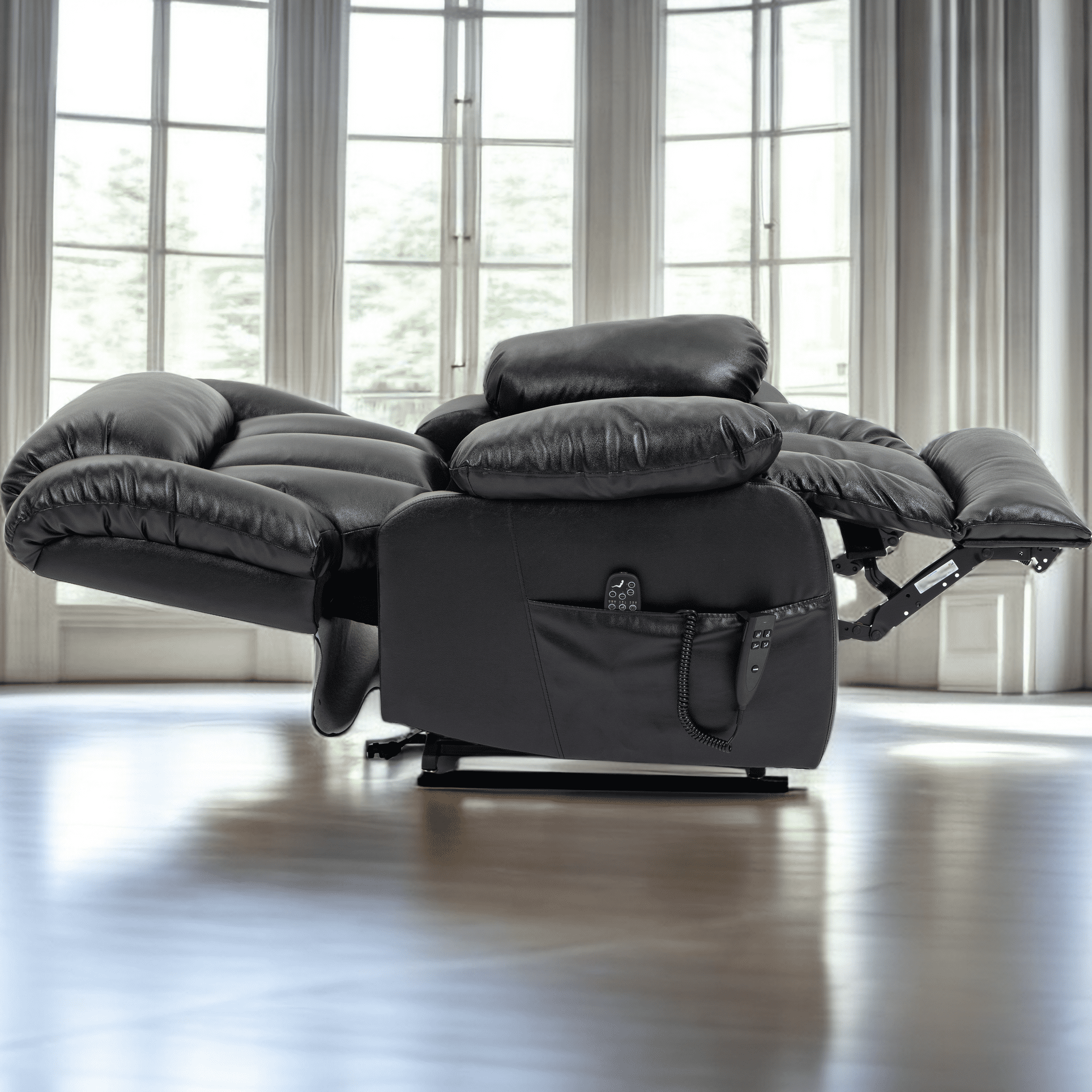 Oversized Dual Motor Lay Flat Power Lift Recliner Chairs for Elderly