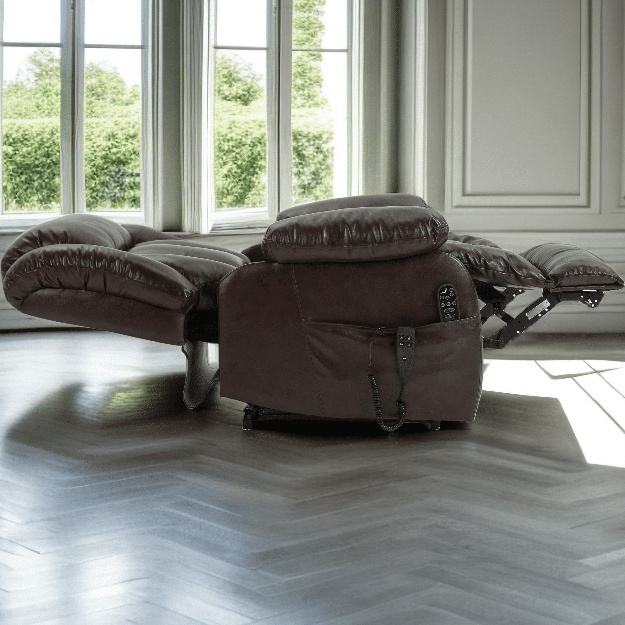 Oversized Dual Motor Lay Flat Power Lift Recliner Chairs for Elderly