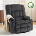 thumbnail image 1 of MCombo Oversized 27.2" Seat Width Dual Motor Power Recliner Lift Chair with Vibration and Heat for Height 5'7"-6'2", Infinite Position, 1 of 10