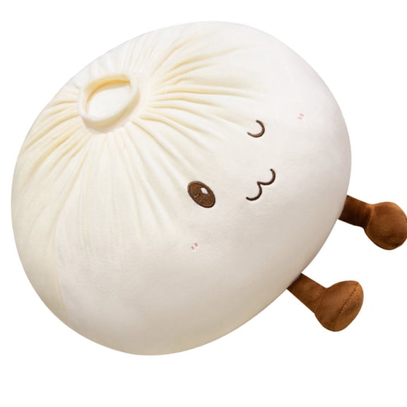 Oversized Dumpling Plush Toy 40cm Puffed And Cozy Perfect For Snuggling Rest And Stress Relief