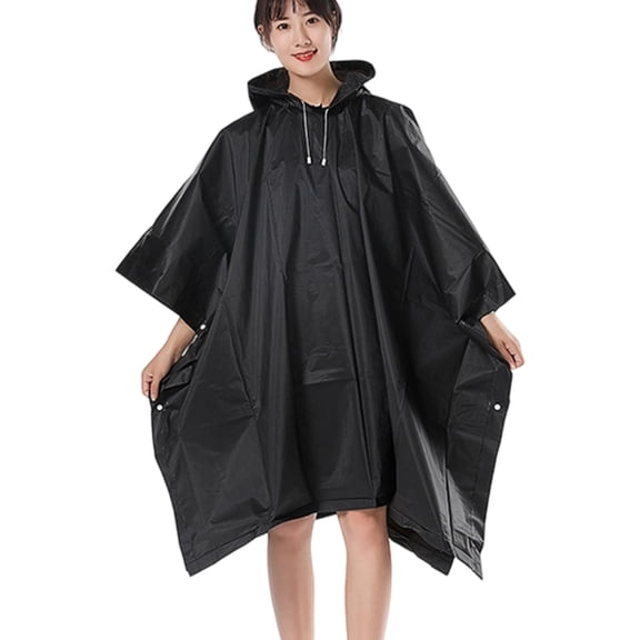 Oversized EVA Raincoat Windproof Rainwear Hiking Gear For Outdoor Enthusiasts Raincoat EVA Waterproof Rainwear Outdoor Gear Oversized Hooded Rainsuit