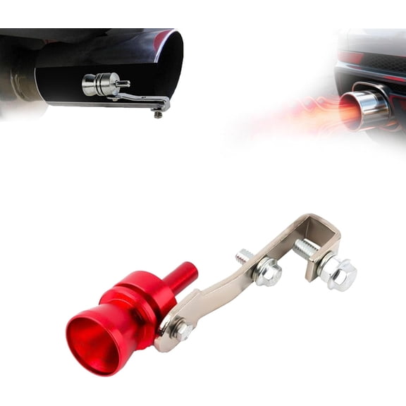 Oversized Exhaust Pipe Roar Maker, Turbo Whistle For Exhaust Pipe, Turbo Sound Exhaust Whistle, Universal Blow Off Valve Turbo Sound, Enhancer Whistle Simulator For Truck, Motorcycle, Cars