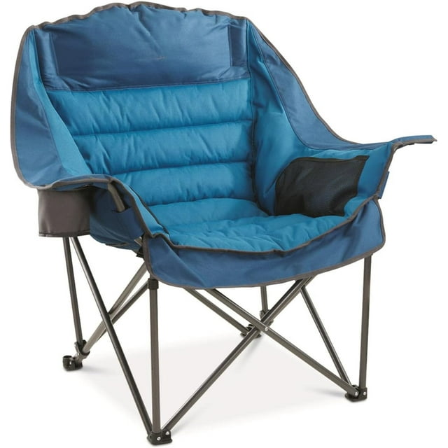 Oversized Extra Large Padded Camping Chair, Portable, Folding, Large
