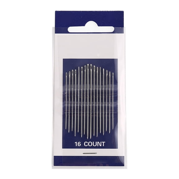 Oversized Eye Sewing Needle Sturdy Alloy Professional Embroidery Needle for Clothing Repair and Art Creation